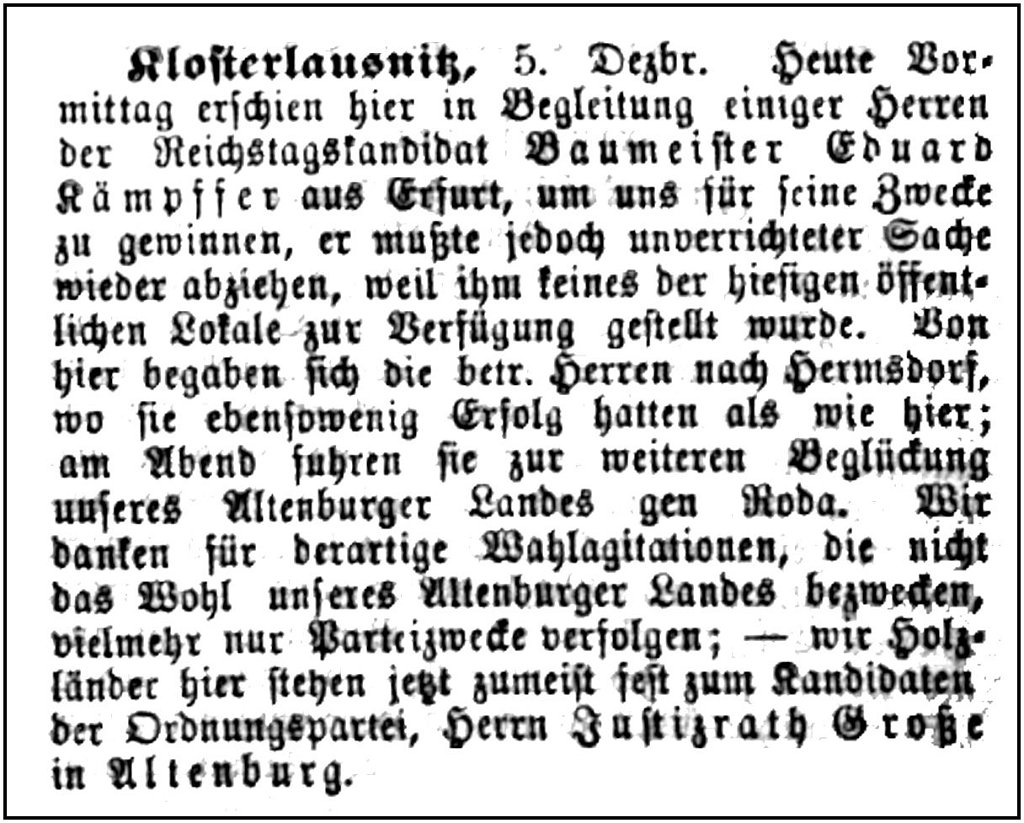 1880-12-05 Kl Agitationsversuche